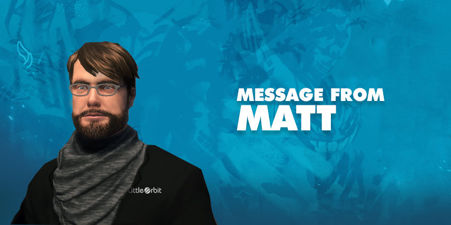 April update from Matt